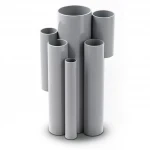 مواسير UPVC التقنية العصرية ضغط 16/20 بار  قطر خارجي 400 مم سمك 29.7 مم لون رمادي