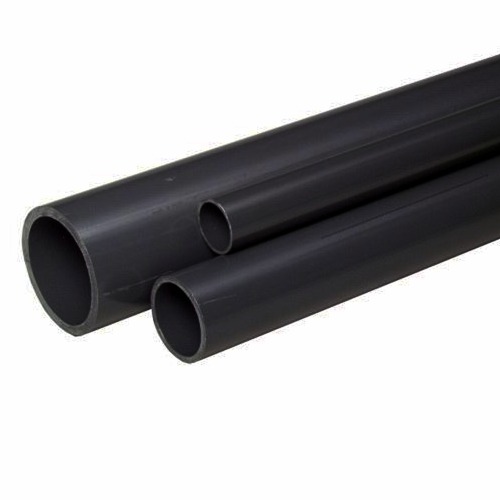 مواسير UPVC مقاس 6 إنش ضغط 12 بار سمك 8.8 مم لون رمادي غامق