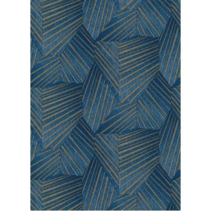 German Wall Decoration Wallpaper Blue, 10m x 0.53m, Model 10152-08