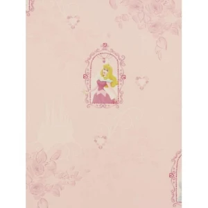 Youth and Children Wallpaper 10m x 0.53m Pink Color, Model 71699
