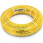 أنابيب HDPE نيبروبلاست PE 80 ضغط 4 بار قطر خارجي 110 مم سمك 3.4  مم لون أصفر 