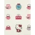 Youth and Children Wallpaper Pale Beige with Pink, 10m x 0.53m, Model 73499 - Image 1