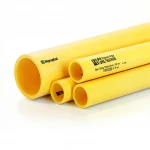 Neproplast  HDPE Pipes PE 80 Pressure 4 Bar Outside Diameter 160 mm Thickness 4.9 mm Color Yellow