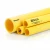 مواسير HDPE نيبروبلاست PE 80 ضغط 4 بار قطر خارجي 160 مم سمك 4.9 مم لون أصفر 