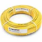 Neproplast  HDPE Pipes PE 80 Pressure 4 Bar Outside Diameter 125 mm Thickness 3.9  mm Color Yellow