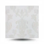 Italian wall decoration, pale grey color, length 10 m, width 1.06 m, model 3038