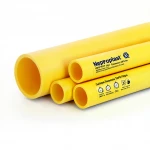 Neproplast  HDPE Pipes PE 80 Pressure 4 Bar Outside Diameter 280 mm Thickness 8.6 mm Color Yellow