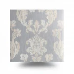 Italian wallpaper, size 10m x 1.06m, gray color, model 3032