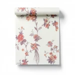 Floral wall decoration, multicolor, length 10 m, width 0.53 m, model 440621  