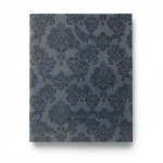 German classic wallpaper, size 10 m x 0.53 m, dark gray color, model 440522 