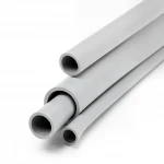 مواسير UPVC الخليجية جدول 40  مقاس ½ 2 إنش سمك 5.16 مم لون رمادي فاتح