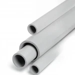 مواسير UPVC الخليجية جدول 80  مقاس ½ إنش سمك 3.73 مم لون رمادي فاتح