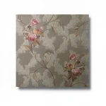 Italian wall decoration, size 10m x 1.06m, dark beige, model 7301