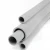 UPVC Pipes 3P Brand Schedule 40  Size 2 inch Thickness 3.91 mm  light Gray Colour