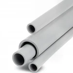 مواسير UPVC الخليجية جدول 40  مقاس 6 إنش سمك 7.11 مم لون رمادي فاتح