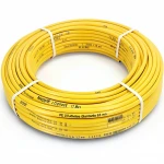 أنابيب HDPE نيبروبلاست PE 80 ضغط 3.2 بار قطر خارجي 63 مم سمك 1.8 مم لون أصفر 