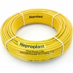 Neproplast  HDPE Pipes PE 80 Pressure 3.2 Bar Outside Diameter 125 mm Thickness 3.1  mm Color Yellow