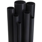 مواسير UPVC مقاس ½ 1 إنش سمك 3.68 مم لون اسود