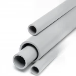 UPVC Pipes 3P Brand Schedule 40  Size 1 ½ inch Thickness 3.68 mm  light Gray Colour