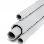 UPVC Pipes 3P Brand Schedule 40  Size 4 inch Thickness 6.02 mm  light Gray Colour