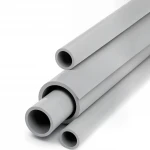 مواسير UPVC الخليجية جدول 40  مقاس 6 إنش سمك 7.11 مم لون رمادي فاتح