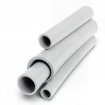 مواسير UPVC الخليجية جدول 80  مقاس ½ إنش سمك 3.73 مم لون رمادي فاتح