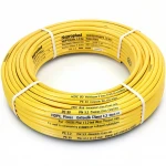 أنابيب HDPE نيبروبلاست PE 80 ضغط 3.2 بار قطر خارجي 63 مم سمك 1.8 مم لون أصفر 