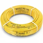 أنابيب HDPE نيبروبلاست PE 80 ضغط 3.2 بار قطر خارجي 75 مم سمك 1.9  مم لون أصفر 
