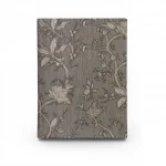Italian Wall Covering Floral Design Size 10mx1.06m, Dark Beige Color, Model 38001