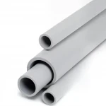 UPVC Pipes 3P Brand Schedule 80  Size 8 inch Thickness 12.7 mm  light Gray Colour