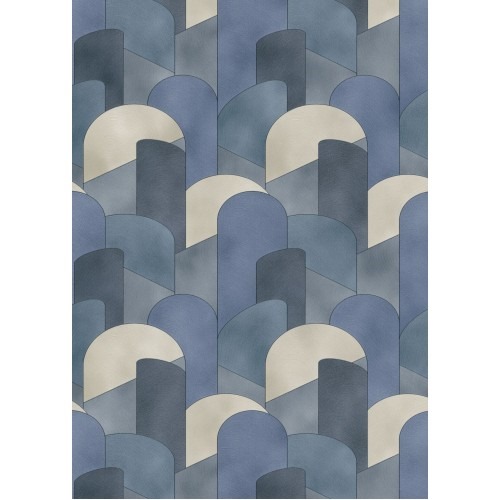 German Wall Covering Multi-colored 10m x 0.53m, Model 10155-08