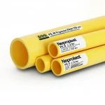 Neproplast  HDPE Pipes PE 80 Pressure 3.2 Bar Outside Diameter 250 mm Thickness 6.2 mm Color Yellow