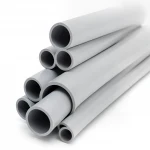 مواسير UPVC الخليجية جدول 80  مقاس ¼ 1 إنش سمك 4.85 مم لون رمادي فاتح
