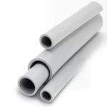 UPVC Pipes 3P Brand Schedule 80  Size 3 inch Thickness 7.62 mm  light Gray Colour