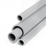 UPVC Pipes 3P Brand Schedule 80  Size 4 inch Thickness 8.56 mm  light Gray Colour