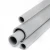 UPVC Pipes 3P Brand Schedule 80  Size 4 inch Thickness 8.56 mm  light Gray Colour