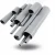 UPVC Pipes Al-Rajhi Nominal Pressure 10 Bar Outside Diameter 25 mm Thickness 1.5 mm Gray Colour