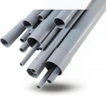 مواسير UPVC الراجحي ضغط 10 بار  قطر خارجي 50 مم سمك 2.4 مم لون رمادي