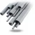UPVC Pipes Al-Rajhi Nominal Pressure 10 Bar Outside Diameter 63 mm Thickness 3 mm Gray Colour