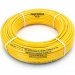 Neproplast HDPE Pipes PE 80 Pressure 10 Bar Outside Diameter 20 mm Thickness 1.8 mm Color Yellow