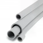 مواسير UPVC الخليجية جدول 80  مقاس ½ 2 إنش سمك 7.01 مم لون رمادي فاتح