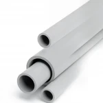 UPVC Pipes 3P Brand Schedule 80  Size 3 inch Thickness 7.62 mm  light Gray Colour