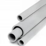 مواسير UPVC الخليجية جدول 80  مقاس 8 إنش سمك 12.7 مم لون رمادي فاتح