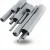 UPVC Pipes Al-Rajhi Nominal Pressure 10 Bar Outside Diameter 25 mm Thickness 1.5 mm Gray Colour