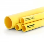 مواسير HDPE نيبروبلاست PE 80 ضغط 3.2 بار قطر خارجي 500 مم سمك 12.3  مم لون أصفر 