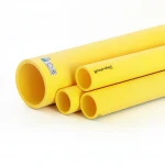 مواسير HDPE نيبروبلاست PE 80 ضغط 3.2 بار قطر خارجي 560 مم سمك 13.7  مم لون أصفر 