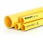 Neproplast  HDPE Pipes PE 80 Pressure 3.2 Bar Outside Diameter 630 mm Thickness 15.4  mm Color Yellow