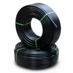 أنابيب HDPE نيبروبلاست PE 80 ضغط 10 بار قطر خارجي 25 مم سمك 1.9 مم لون اسود