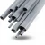 UPVC Pipes Al-Rajhi Nominal Pressure 10 Bar Outside Diameter 125 mm Thickness 6 mm Gray Colour