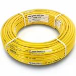 أنابيب HDPE نيبروبلاست PE 80 ضغط 10 بار قطر خارجي 75 مم سمك 5.6 مم لون أصفر 